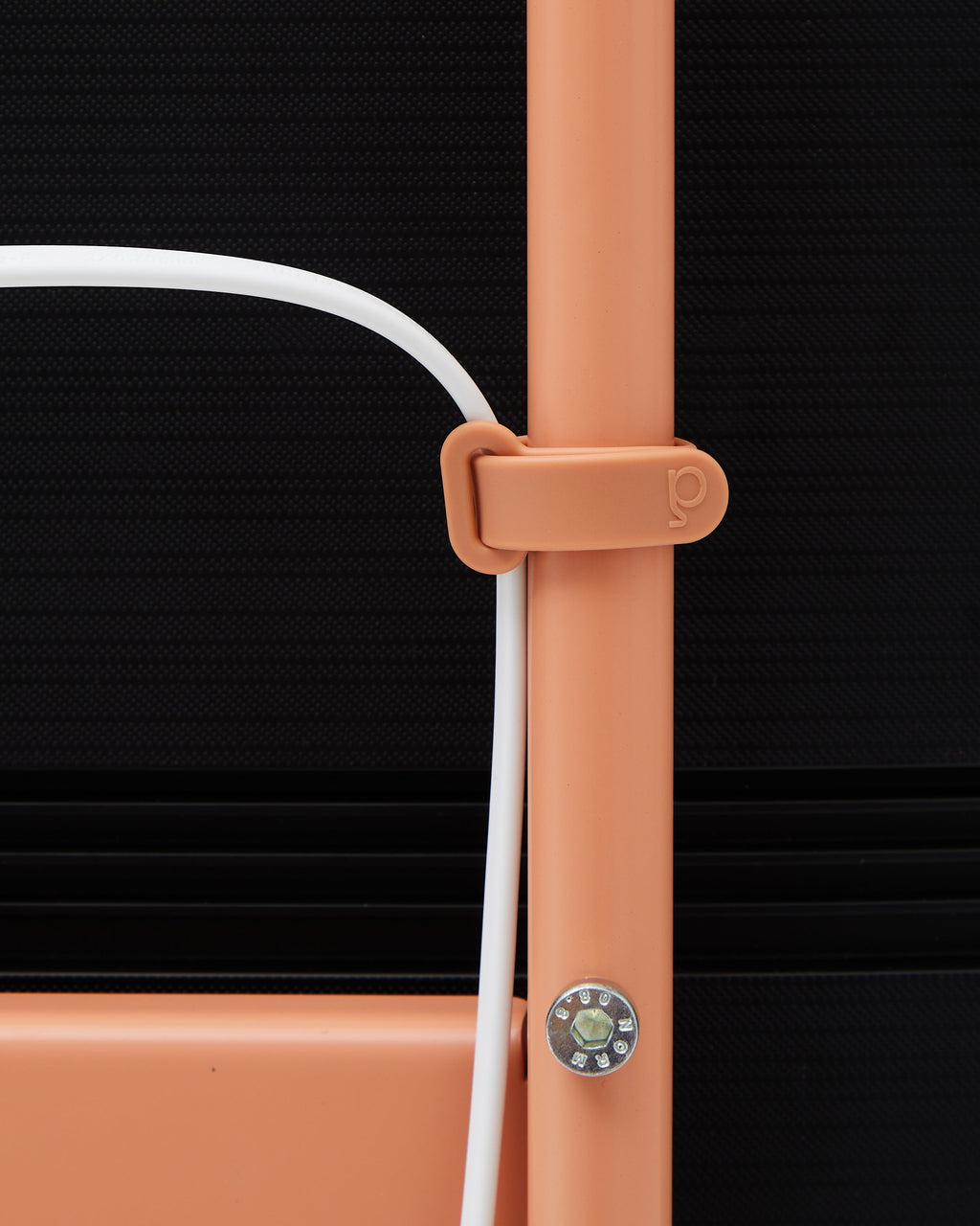 Pedestal Cable Tie Cable Managers 005 Dusty Rose