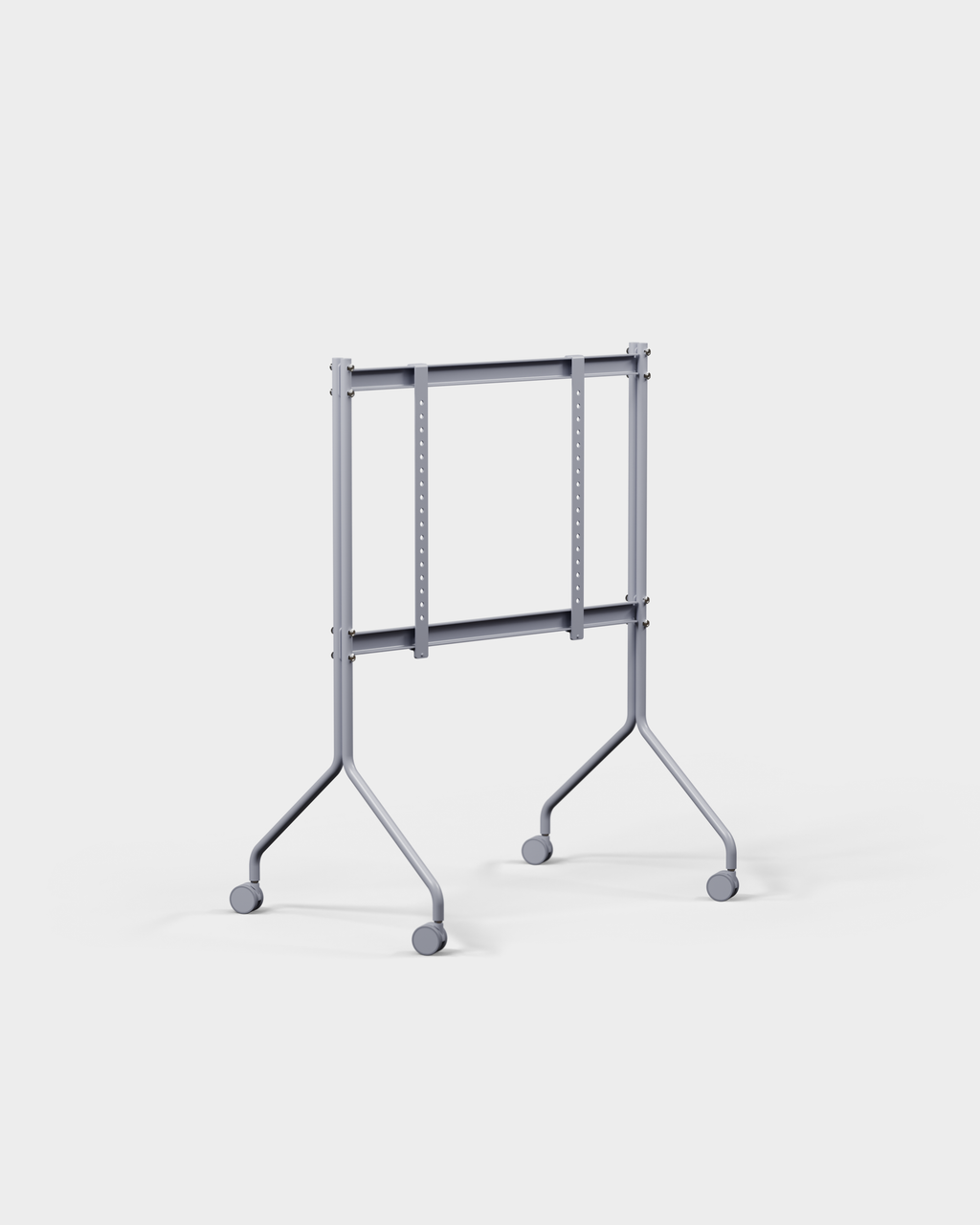 Pedestal Moon Stands W/ Wheels 047 Ash Gray