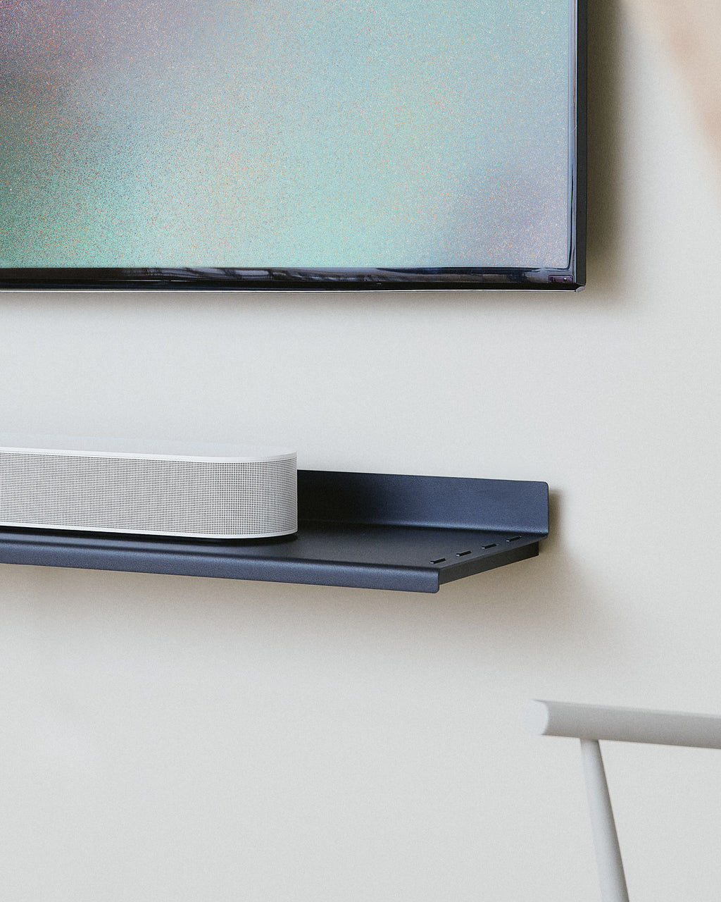 Pedestal Soundbar Shelf 100 Shelves 002-003 Snow Mushroom